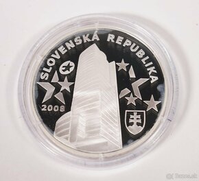 1000 Sk Rozlúčka so slovenskou korunou 2008 Proof - 3