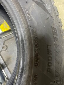 215/60 R16 zimné - 3