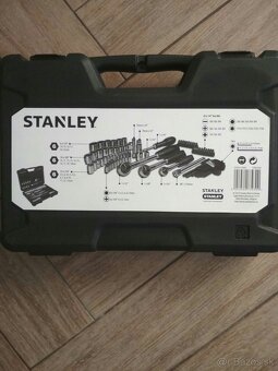 Gola sada STANLEY 1/4"+3/8"+1/2" 80 dielna -nová - 3