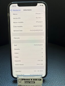 iPhone x 256GB - 3