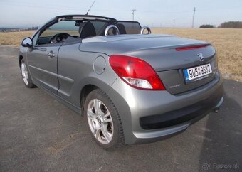 Peugeot 207 1,6 kabrio ,zachovalé auto benzín manuál 115 kw - 3