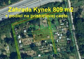 Záhrada  809 m2 Nitra - Kynek ID 466-14-MIGa - 3