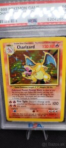 Charizard holo BS4 PSA7 rok 1999 - 3