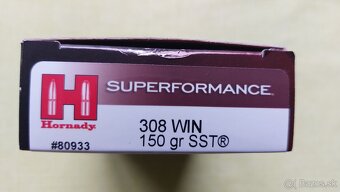 náboje Hornady 308 win - 3