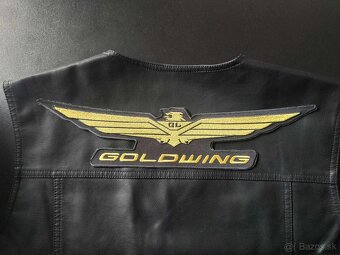 GOLDWING motorkárska nášivka veľka  na chrbát - 3