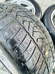 Zimné Pneu 225/55R17 + disky dezent Audi A6 5x112 - 3