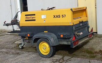 Pojazdný kompresor ATLAS COPCO XAS57 - 3