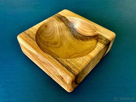 Miska z orechového dreva 13x13cm - 3