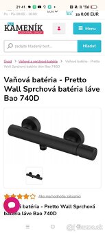 Vodovodná sprchová batéria BAO 740D - 3