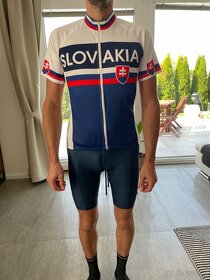 Slovakia cyklisticke tricko s vreckami, medium - 3