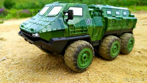 Nové RC auto Military Armádní Transportér 6x6 - 3