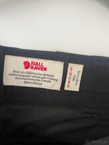 Nohavice Fjällräven Keb Trousers M black,veľ.50 - 3