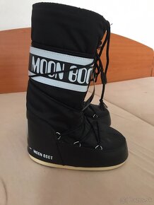 Predám moon boot - čierne vysoké - 3