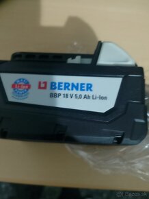 Li-Ion 18V. 5,0Ah Berner akú baterka - 3