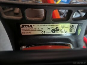 Predám málo používanú mot.pilu Stihl 291 - 3