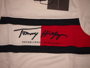 Tommy Hilfiger dámska biela mikina L - 3