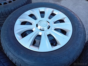 plechové disky VW/škoda a iné 5x112 16" aj 215/60 r16 Dunlop - 3