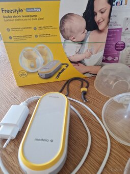 Elektrická odsávačka Medela Double Freestyle Hands-Free - 3