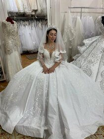 Svadobné šaty princeznovské - 3