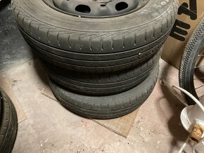 3x koleso 165/70 r14, roztec 5x100 - 3