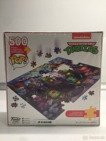 Puzzle 500 kusov Teenage Mutant Ninja Turtles Funko Pop - 3