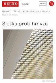 Sieťka proti hmyzu na strešné okno - 3