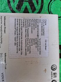 Nové pred. brzd. dosky OE Škoda, VW, Audi, Seat  - 5K0698151 - 3