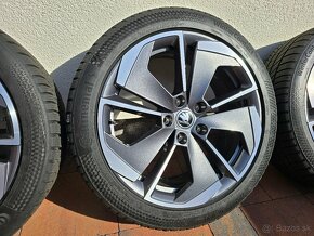 18" ALU Škoda Comet Anthracit + nové zimné pneu 225/45 Conti - 3