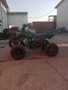 Štvorkolka Atv 125cm benzínová automat - 3