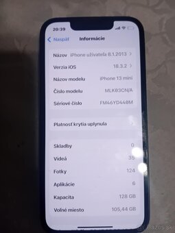 Predám iPhone 13mini - 3