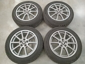 4ks zimne ALU 5x108 R17 7,5J ET40 BROCK PEUGEOT 507 - 3