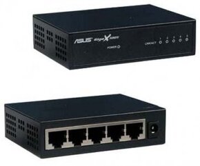 Asus GigaX 1005/G 10/100Mbps 5-Port Ethernet Desktop Switch - 3