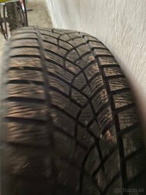 Alu disky Enzo 5x112 R17, zimné pneu, VW, 225/ 55R17 - 3