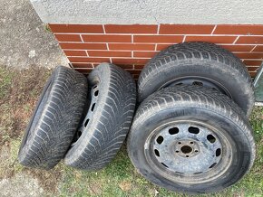 Zimne pneumatiky 195/65 R15 -5x100 - 3