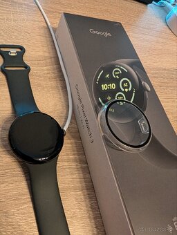 Google Pixel Watch 3 45mm Obisidian - TOP Stav - 3