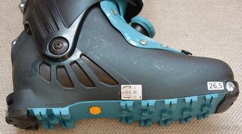 Lyžiarky SCARPA F1 WMN anthracite-aqua - 3