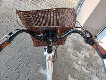 Dámsky mestský bicykel s košíkom - 3