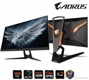 Špičkový 27” herný 165 Hz monitor GIGABYTE AORUS 27” - 3