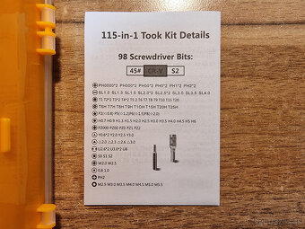Predám profesionálny set náradia 115v1 - 3