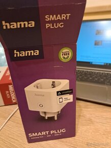 Hama SMART WiFi Mini zásuvka, meranie spotreby 3680W - 3