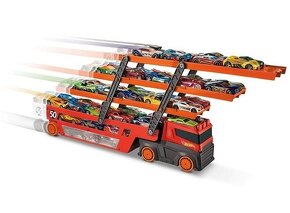 Predám HOTWHEELS kamión na 50ks áut - 3