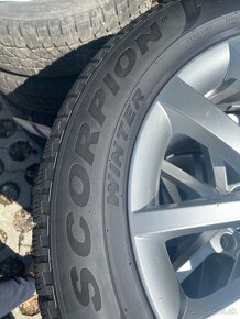 Zimne komplety Skoda 235/55r18 + pneu Pirelli Scorpion - 3