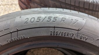 Predám letné pneu Michelin 205/55 R17 - 3