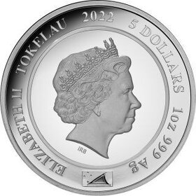 Stříbrná mince - QUEEN ELIZABETH II 1 Oz - 3