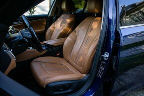 BMW 520d xDrive G30,Luxury Line, LED svetlá, Cognac interiér - 3