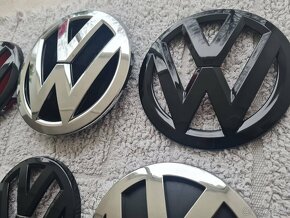 Farebné a chrómové znaky / emblémy / logo na VOLKSWAGEN - 3