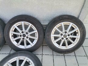 Alu disky 5x112 R16 BMW + 205/60 R16 letné - 3