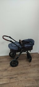 Predám Kinderkraft kočík 3in1 XMOOV Denim - 3