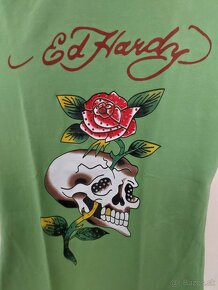 Zelené Ed Hardy tričko - 3