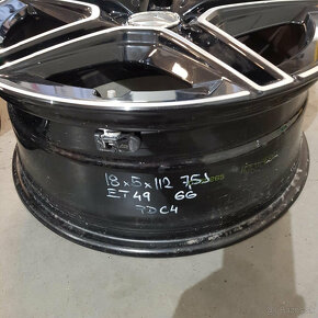 Originál Mercedes Benz disky 5x112 R18 ET49 - 3